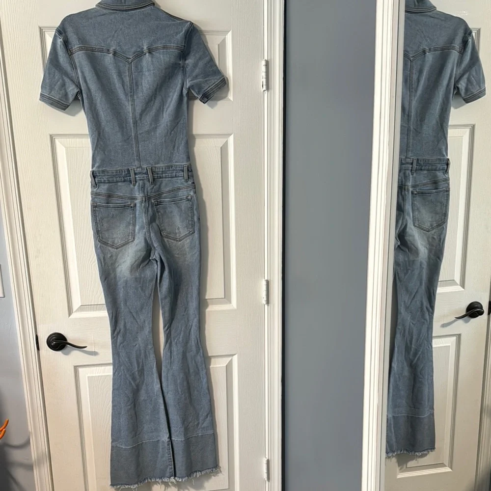 SER.O.YA Denim Jumpsuit - Picture 3 of 3